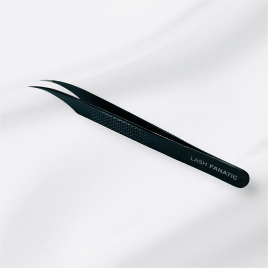 FIBER TIP CURVED ISOLATION TWEEZER