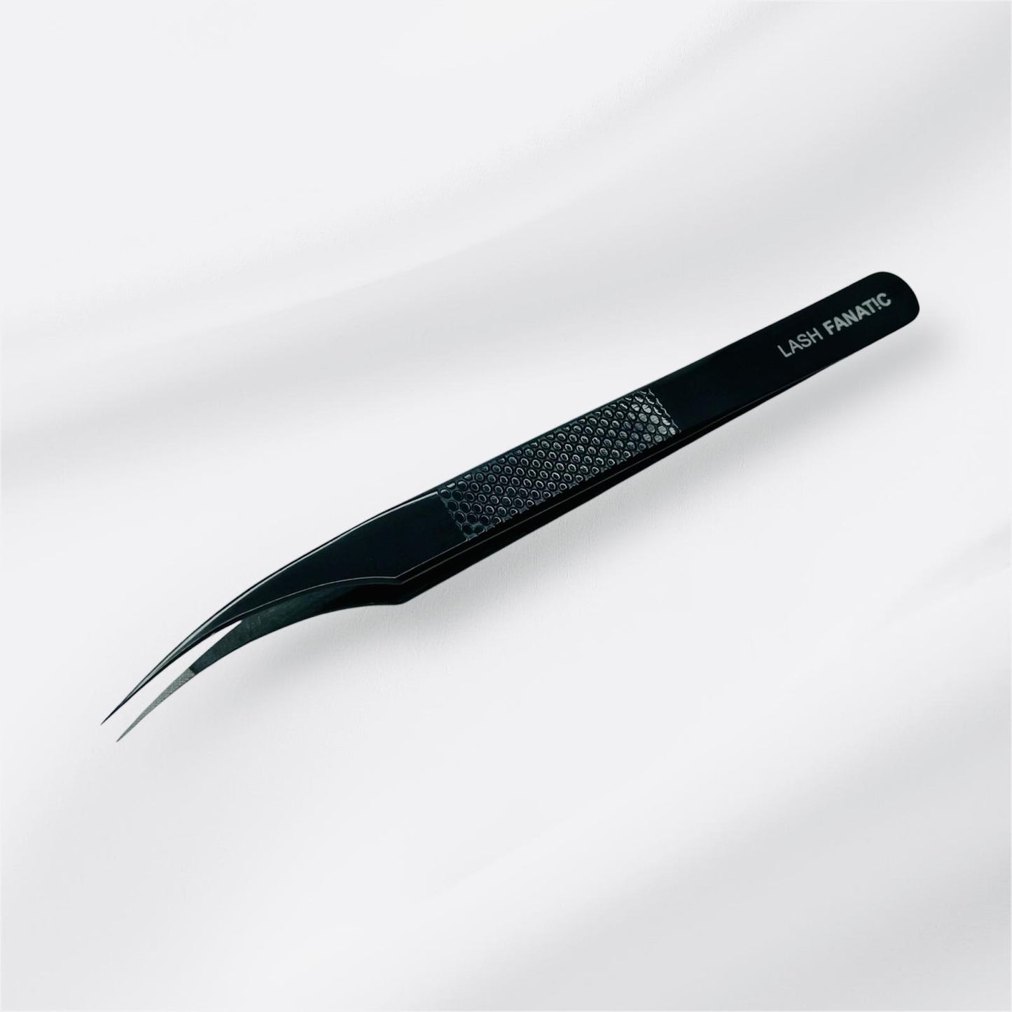 FIBER TIP CURVED ISOLATION TWEEZER