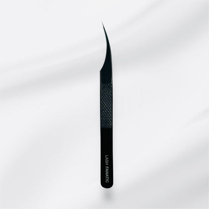 FIBER TIP CURVED ISOLATION TWEEZER