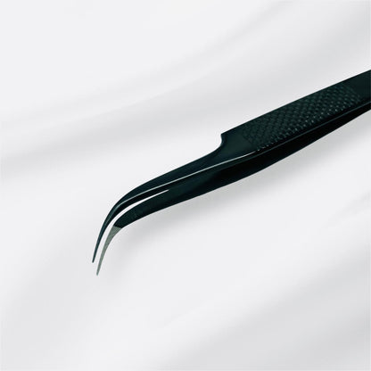 FIBER TIP CURVED MULTIFUNCTIONAL TWEEZER