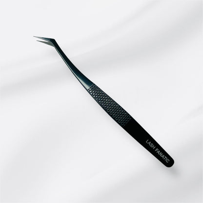 FIBER TIP ANGLED TWEEZER