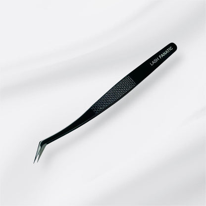 FIBER TIP ANGLED TWEEZER