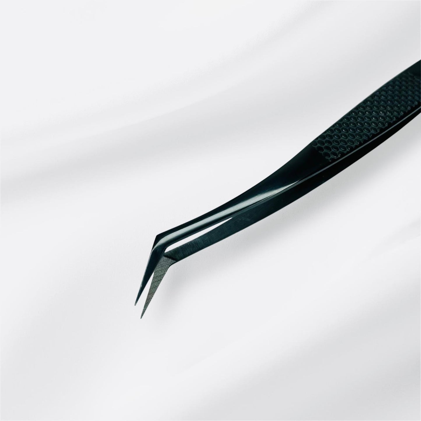 FIBER TIP ANGLED TWEEZER