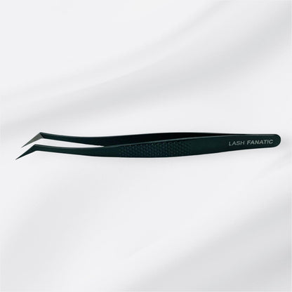 FIBER TIP ANGLED TWEEZER