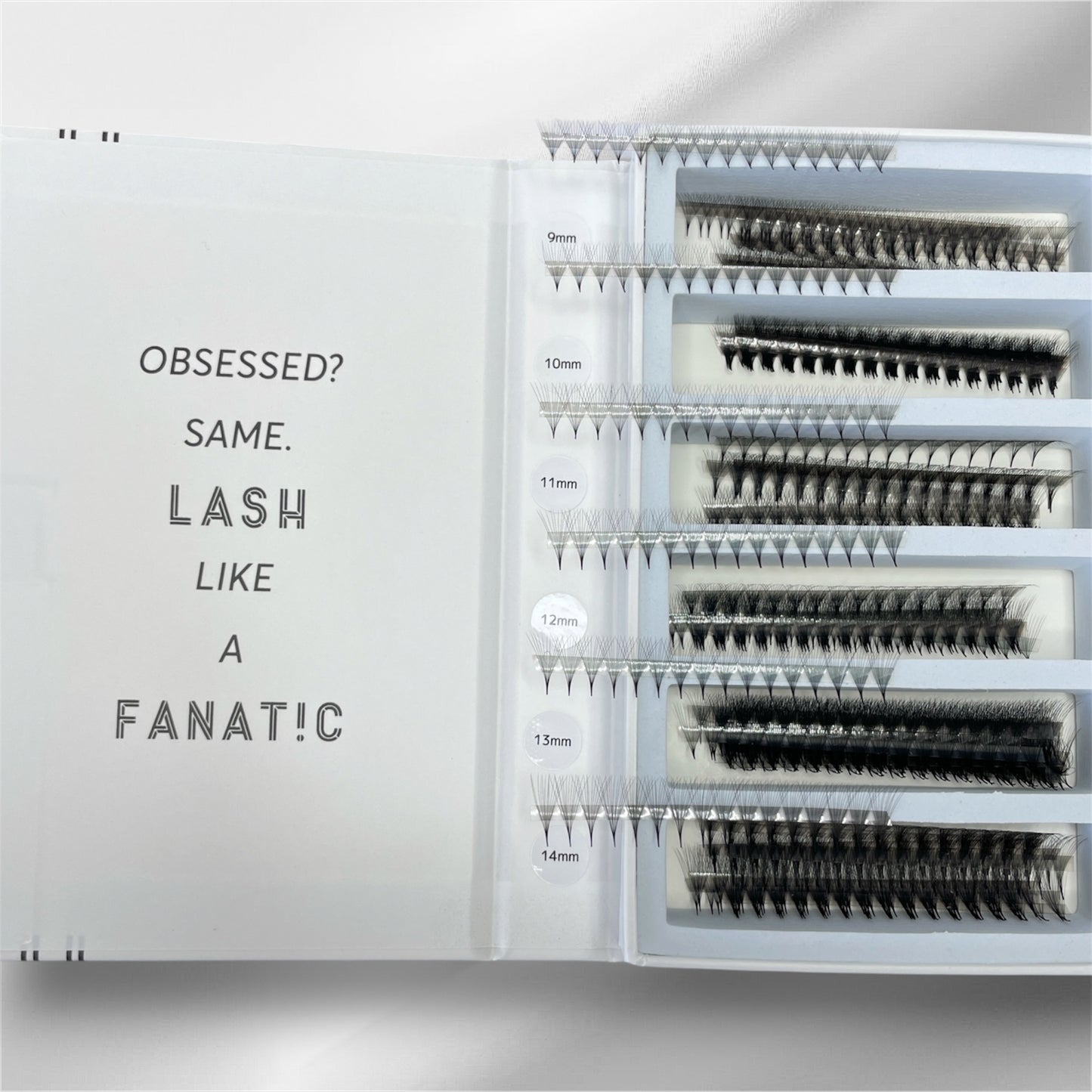 12D 0.03 PREMADE LASH FANS (APPROX 1100 FANS)