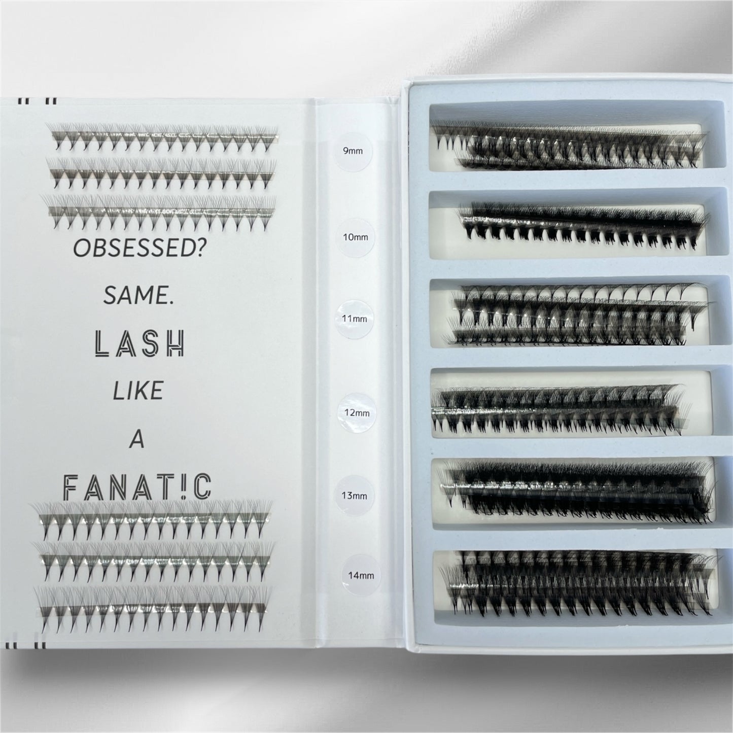 12D 0.03 PREMADE LASH FANS (APPROX 1100 FANS)