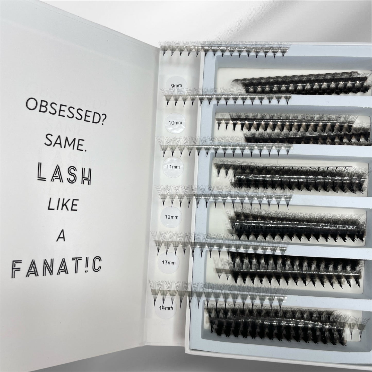 14D 0.03 PREMADE LASH FANS (APPROX 1100 FANS)