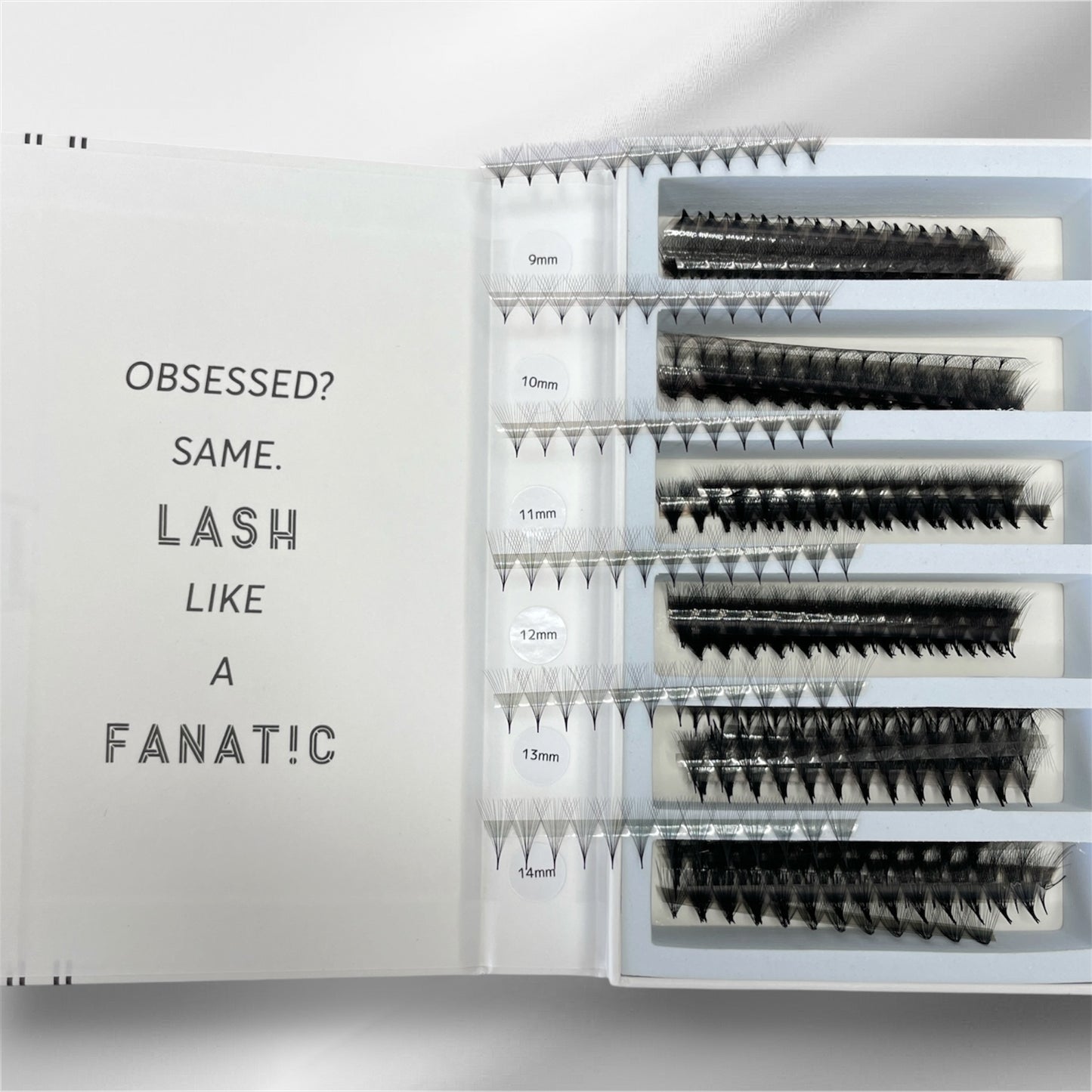 16D 0.03 PREMADE LASH FANS (APPROX 1100 FANS)