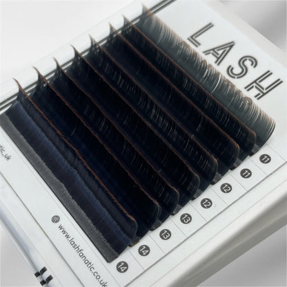 TWO TONE OMBRE BROWN ENDS LASHES