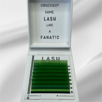 GREEN LASHES
