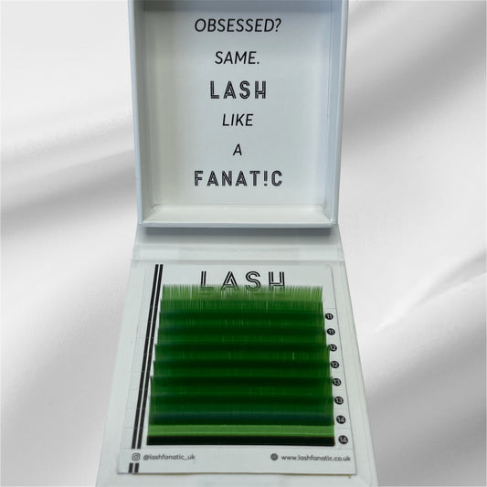 GREEN LASHES