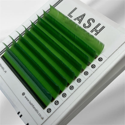 GREEN LASHES