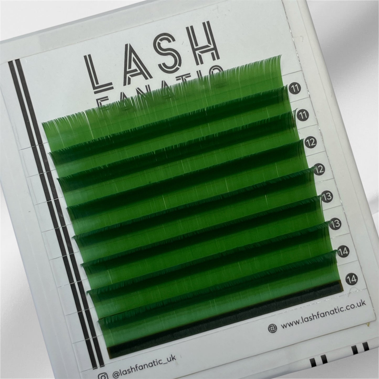 GREEN LASHES