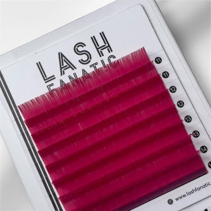 MATTE HOT PINK LASHES